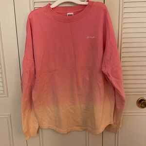 Long sleeve, varsity crew neck from PINK!